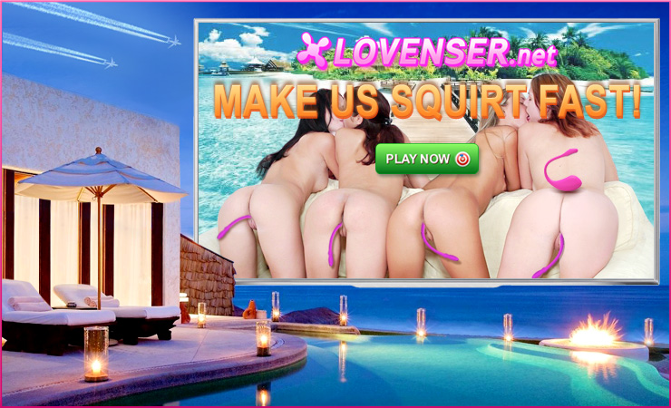 LOVENSER.net - Control tele-dildo over wifi lovense pink lush shaker vibrator toys on real sexy tiktok girls landing cum sluts